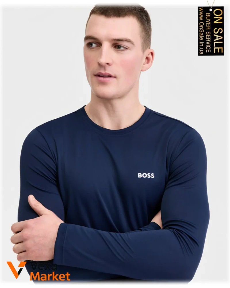 Чоловічий рашгард Hugo Boss з довгим рукавом — фото 3