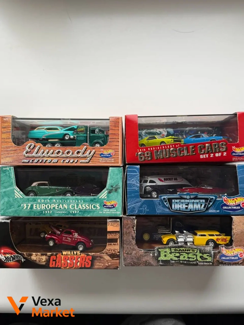 Hot Wheels Collectibles Наборы машинок — фото 4