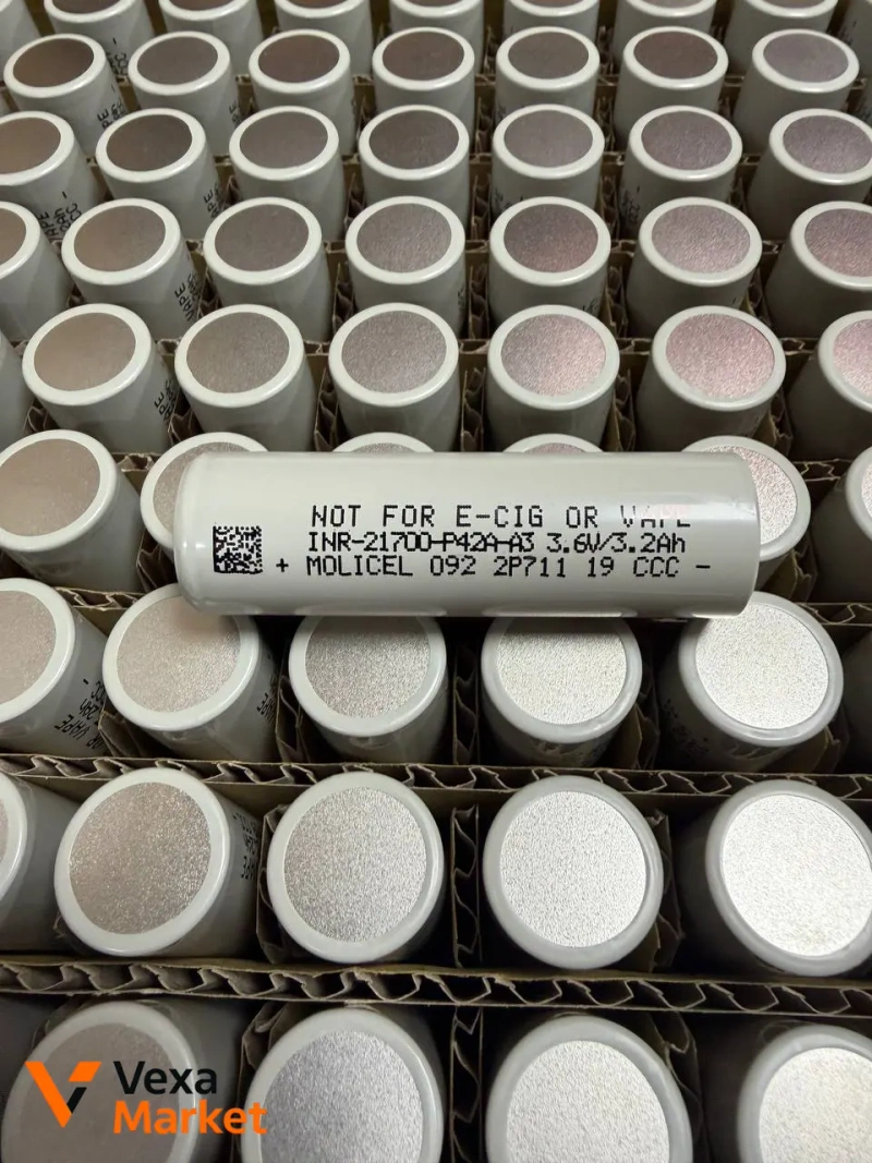 Molicel INR21700-4200mAh 42A акумулятор — фото 2
