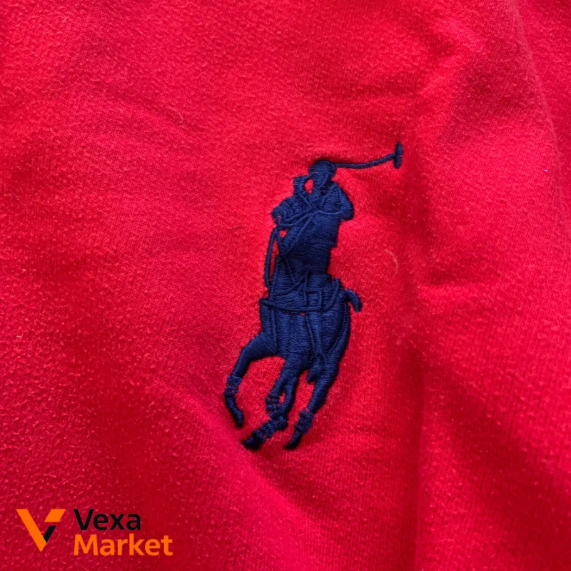 PRL Big Pony Hoodie Red M-L — фото 5
