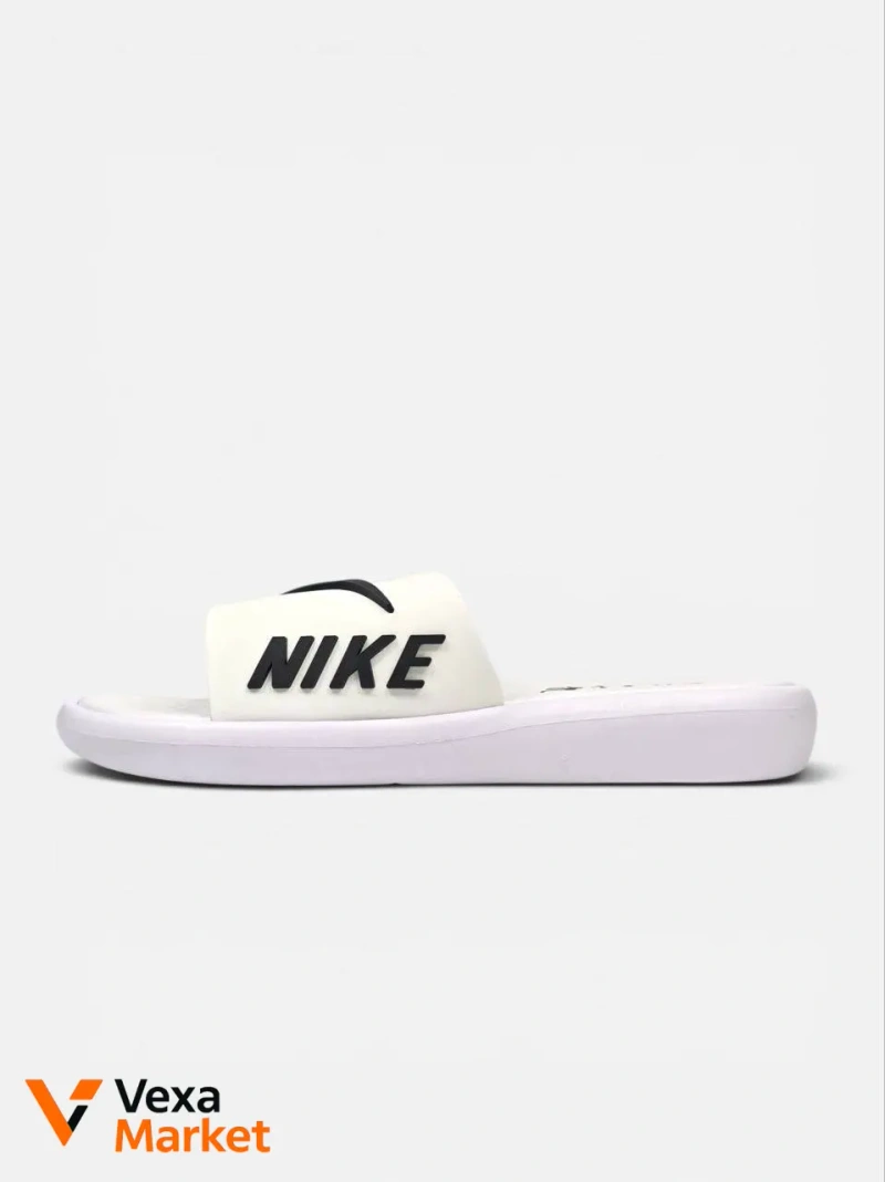 Nike Slide White Black — фото 2