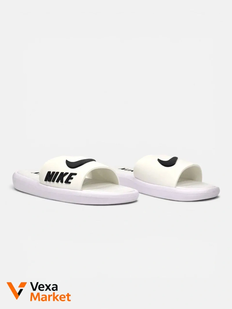 Nike Slide White Black — фото 4