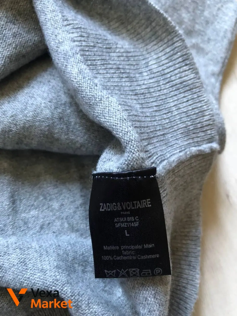 Светр Zadig&Voltaire сірий, розмір L — фото 3