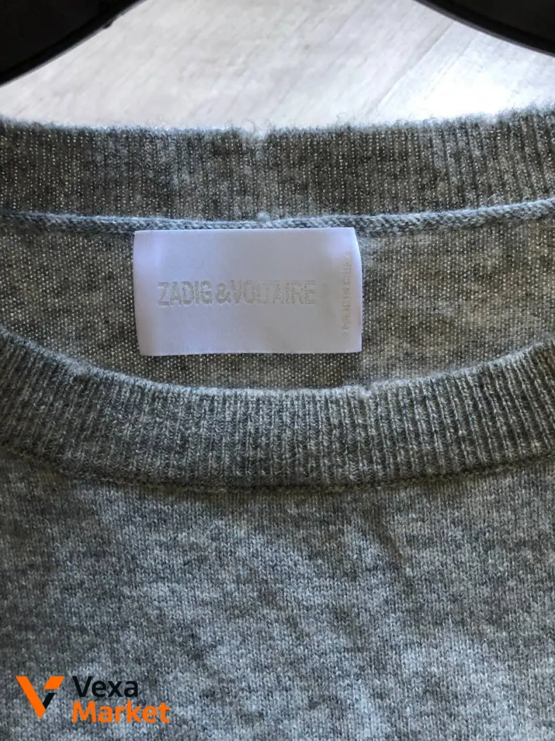 Светр Zadig&Voltaire сірий, розмір L — фото 7