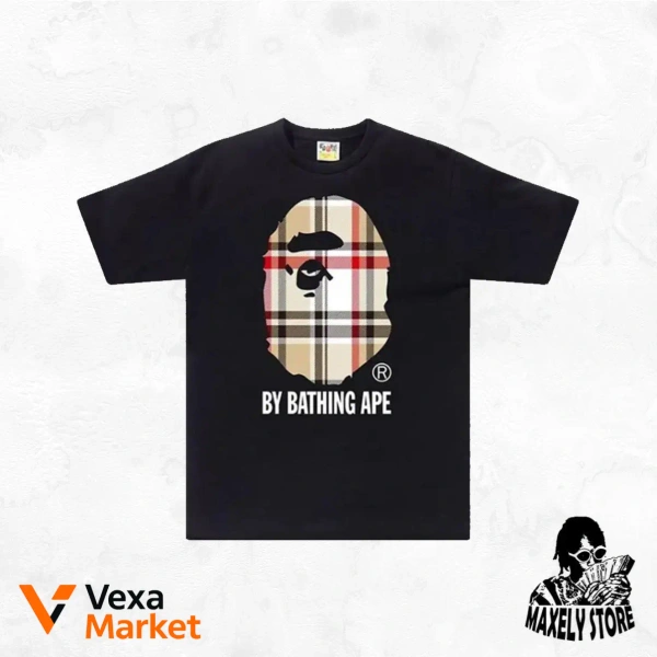Футболка A Bathing Ape Bape x Burberry