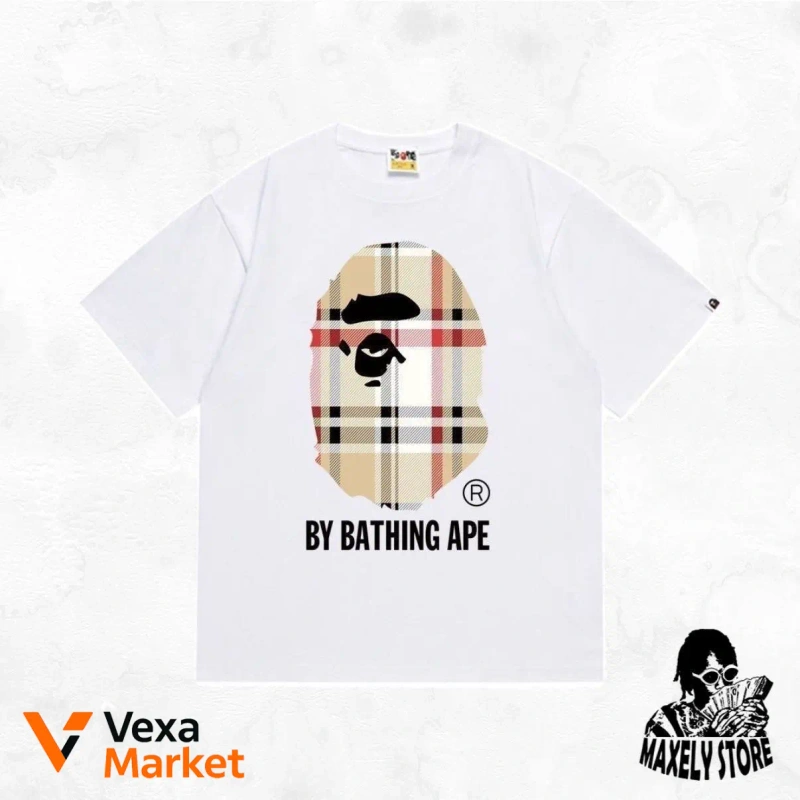 Футболка A Bathing Ape Bape x Burberry — фото 2