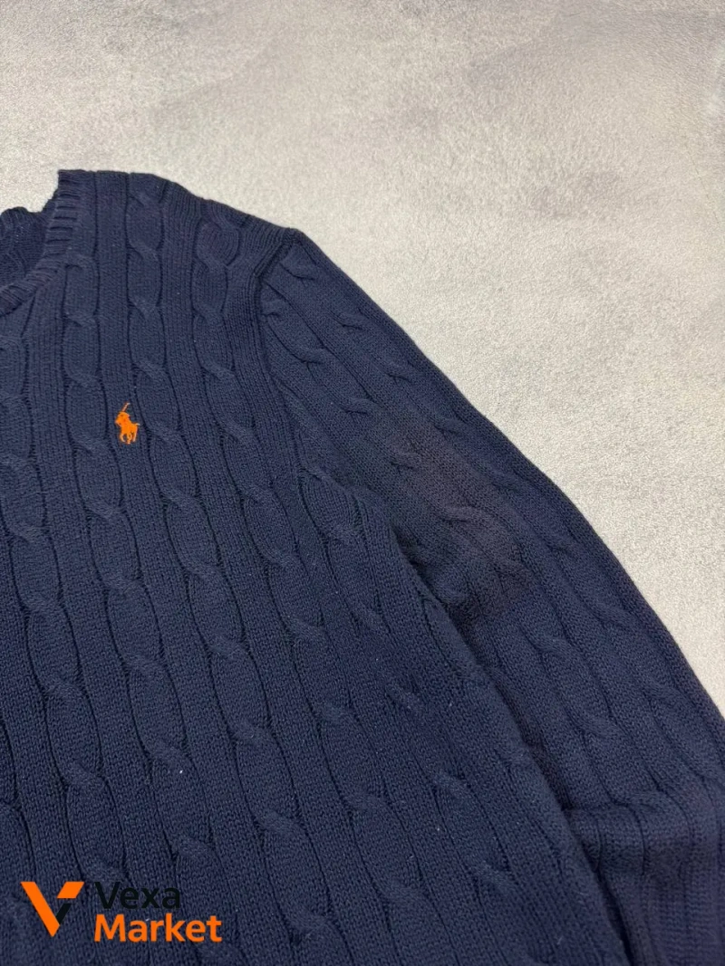 Polo Ralph Lauren Cable Knit Crew Neck Sweater L — фото 5