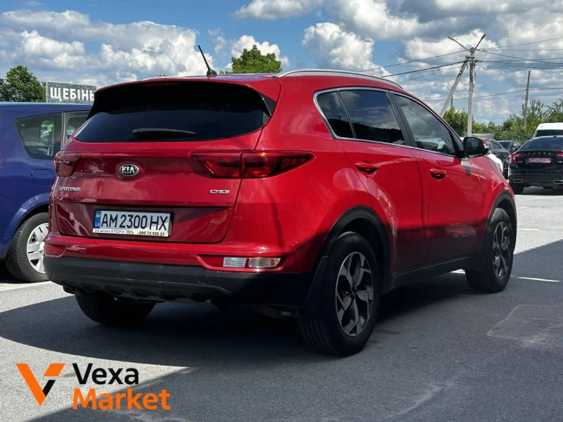Kia Sportage 2017 Дизель 1.7 л. Червоний — фото 2