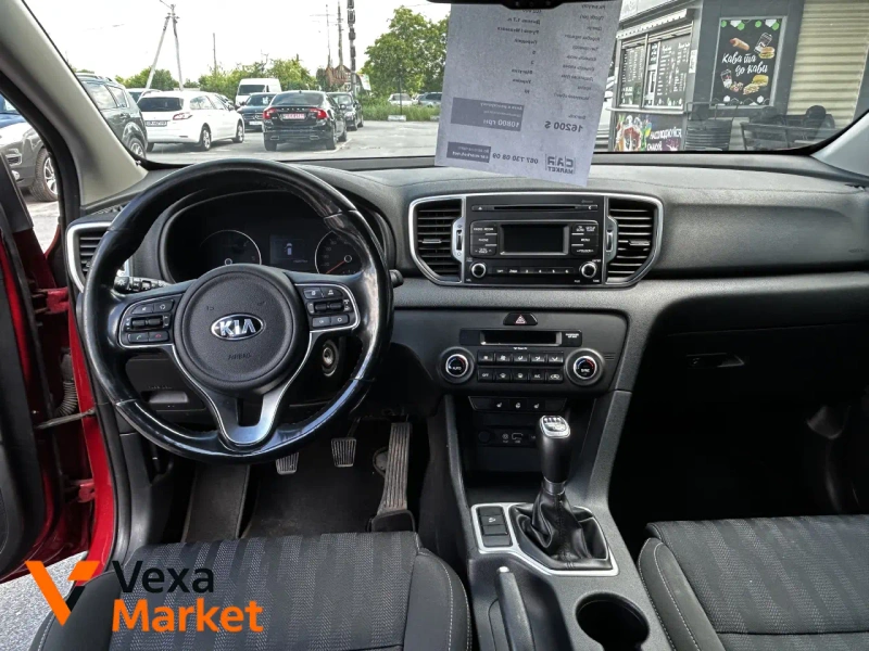 Kia Sportage 2017 Дизель 1.7 л. Червоний — фото 5
