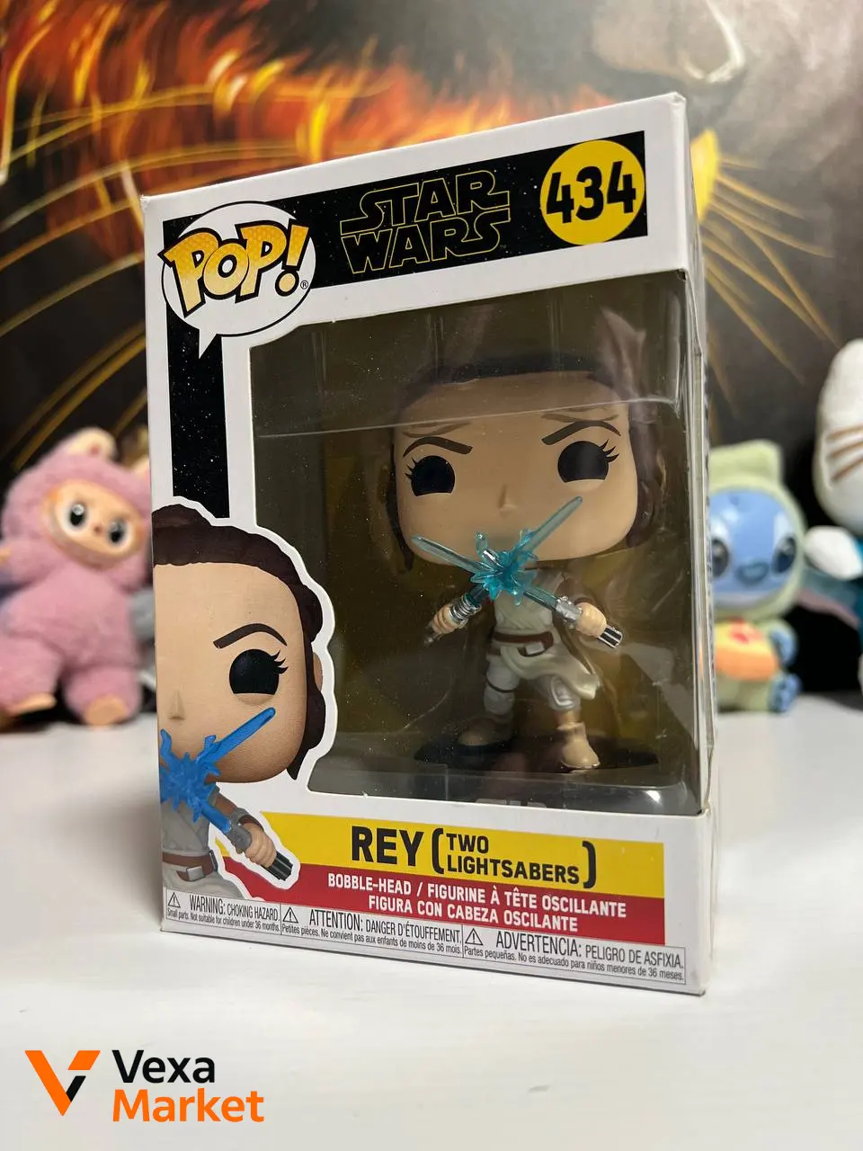 Star Wars: The Rise of Skywalker Фигурка REY (TWO LIGHTSABERS) #434