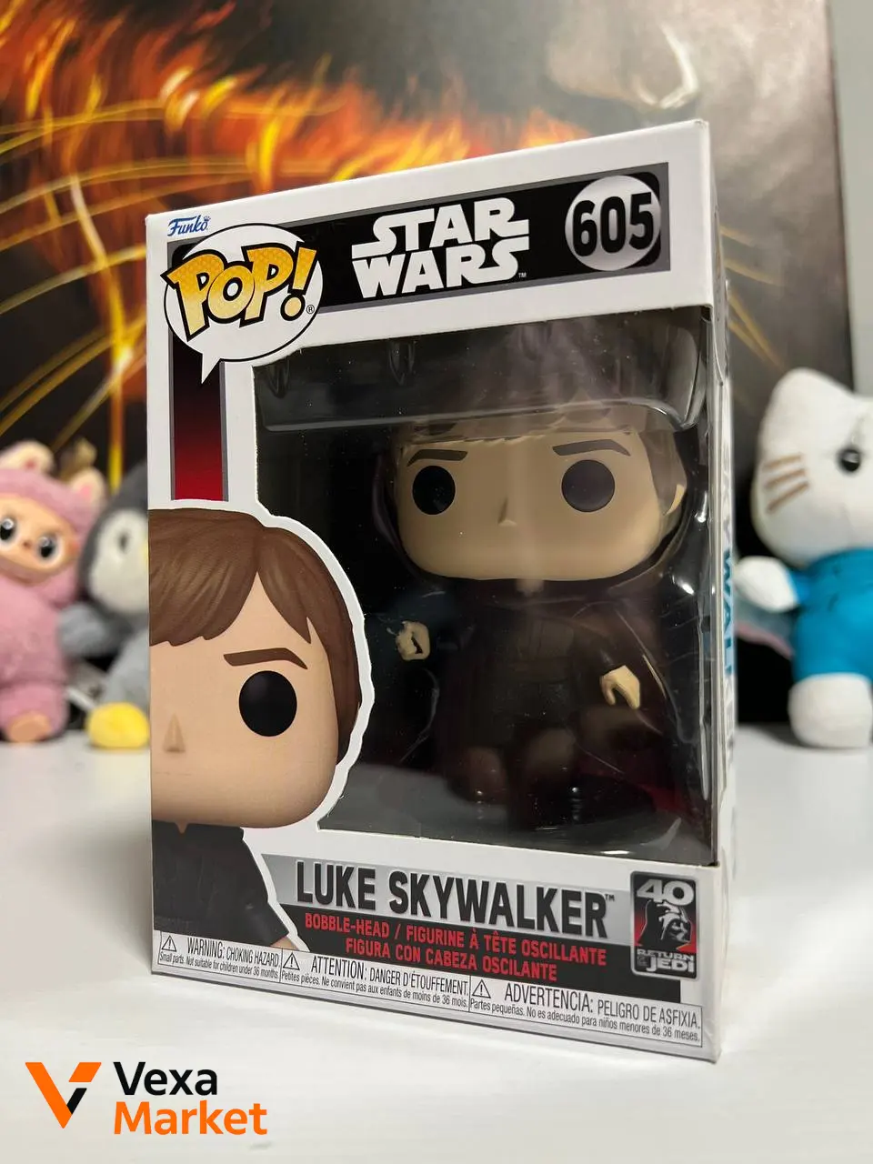Funko Pop! Star Wars: Return of the Jedi 40th Anniversary Luke Skywalker #605