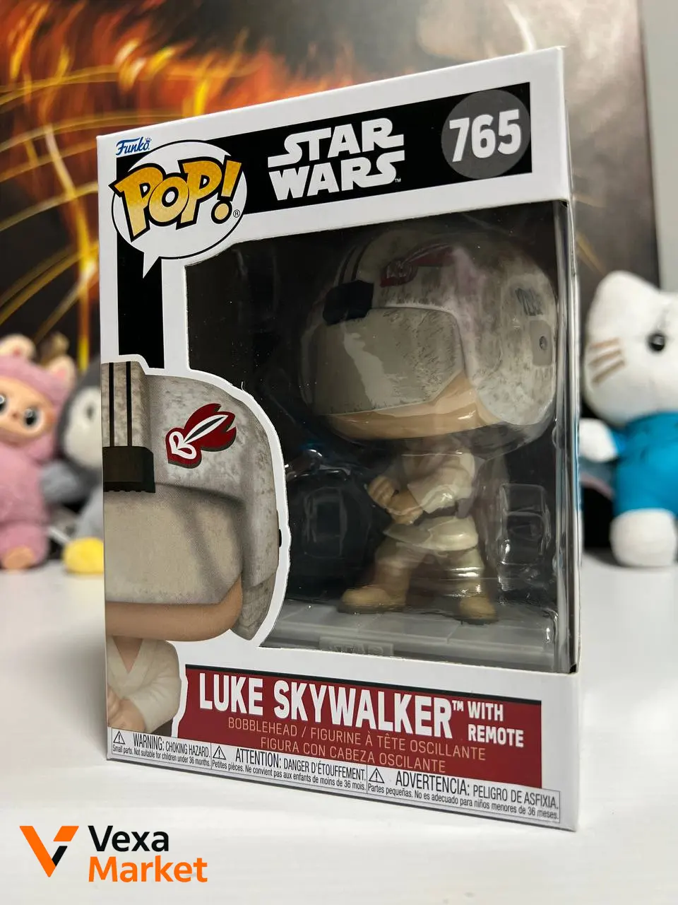 Funko Pop! Star Wars Luke Skywalker with Remote #765