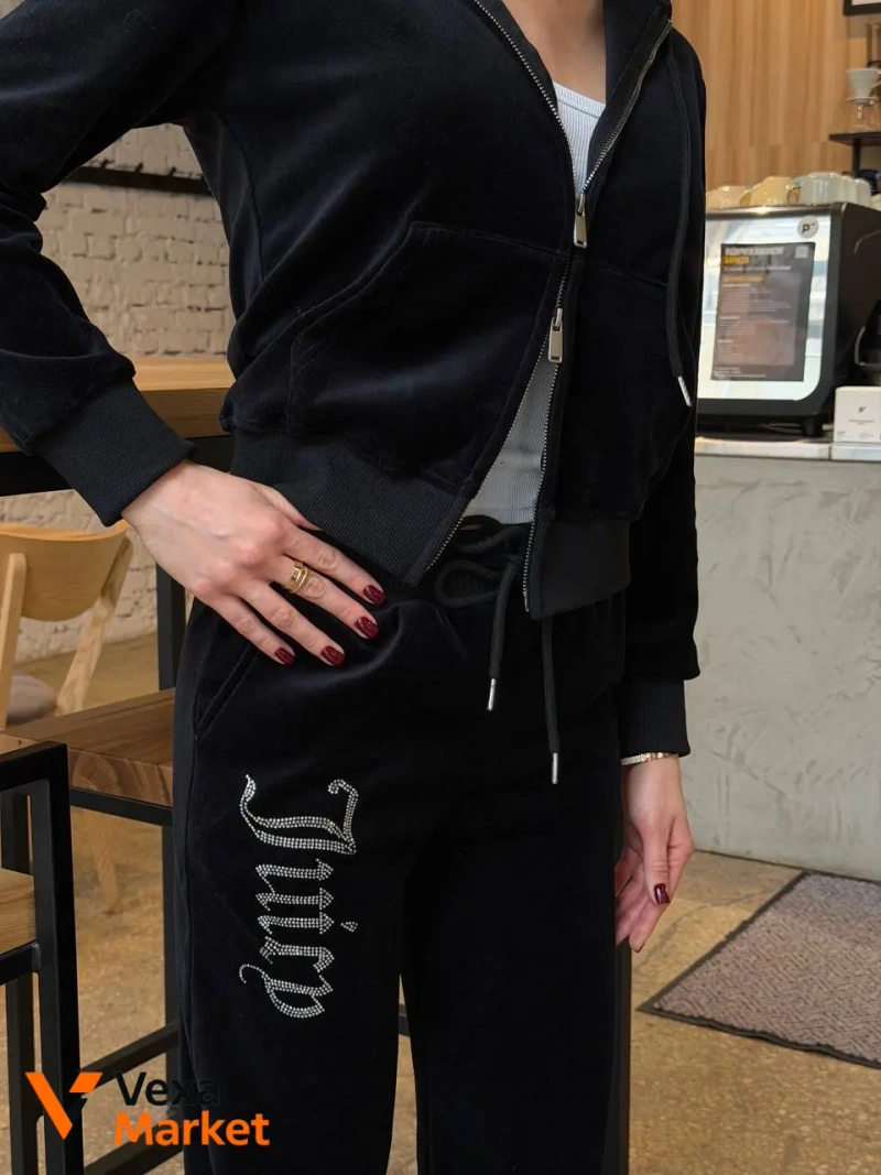 Спортивный костюм Juicy Couture женский черный — фото 5