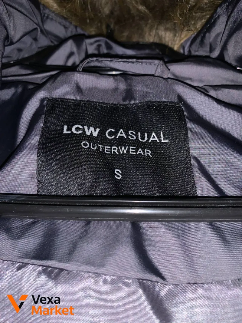 Новий пуховик LCW Casual графітового кольору розмір S — фото 2