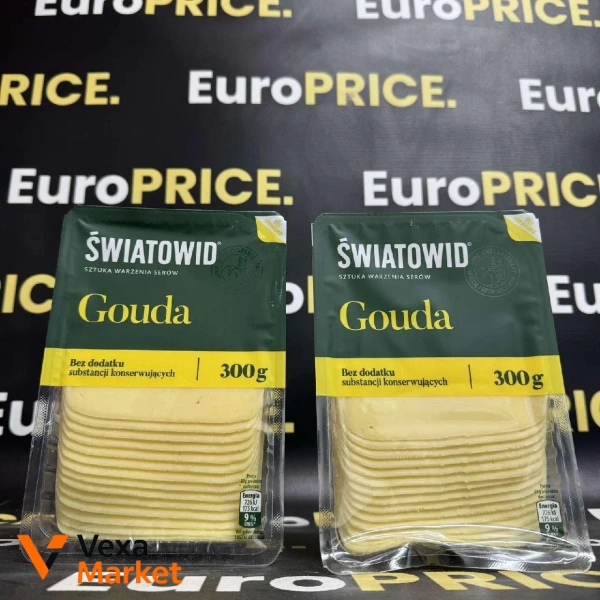 Сир нарізка Святовід Гауда 300г