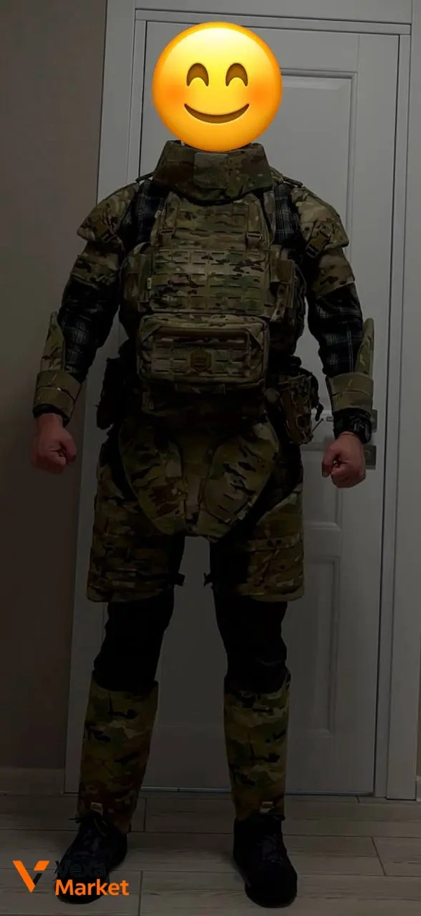 Плитоноска M-Tac Plate Carrier CORSET Elite (розмір плити М) Multicam з балістичним захистом