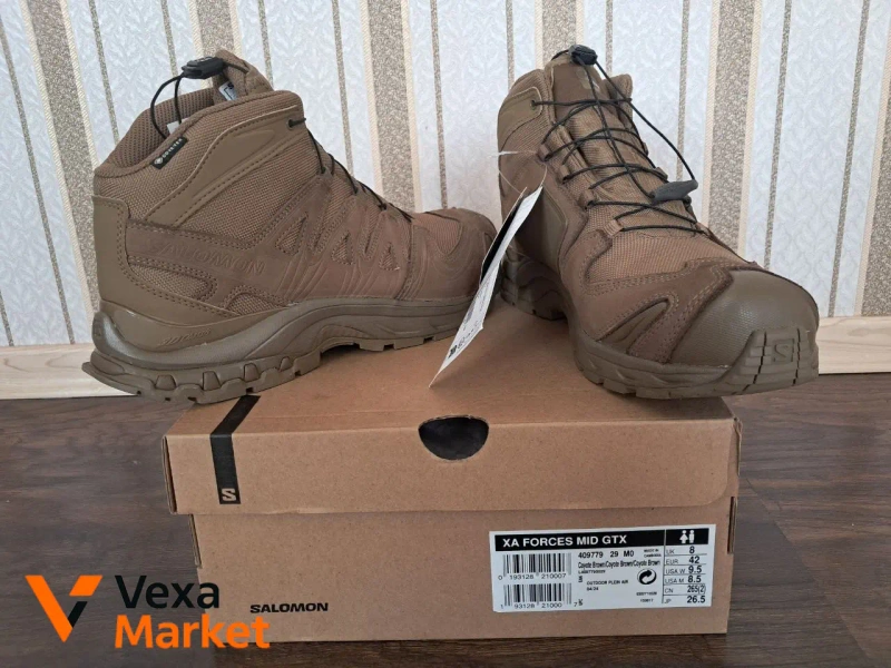 Чоботи Salomon XA Forces Mid Coyote Brown — фото 3