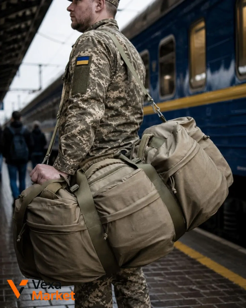 Баул 125 л + Ranger Roll для військових — фото 2