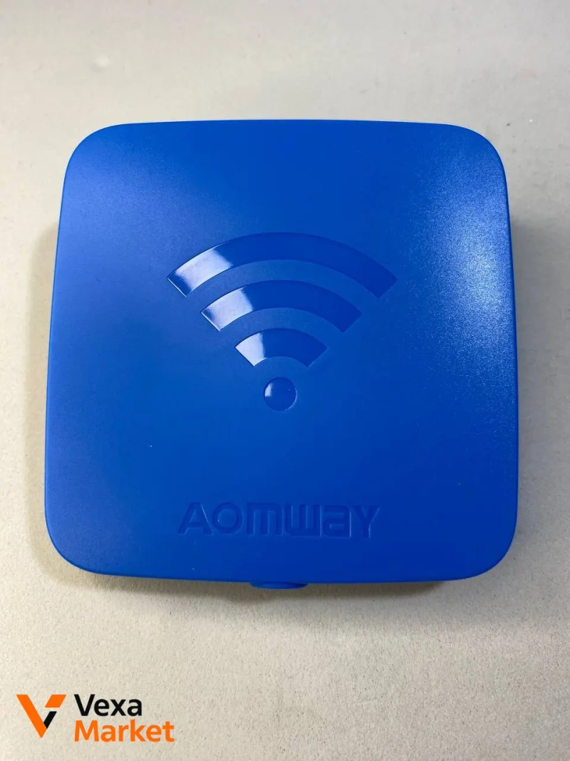 FPV антена Aomway 14dBi RHCP синя 5.8GHz SMA — фото 4