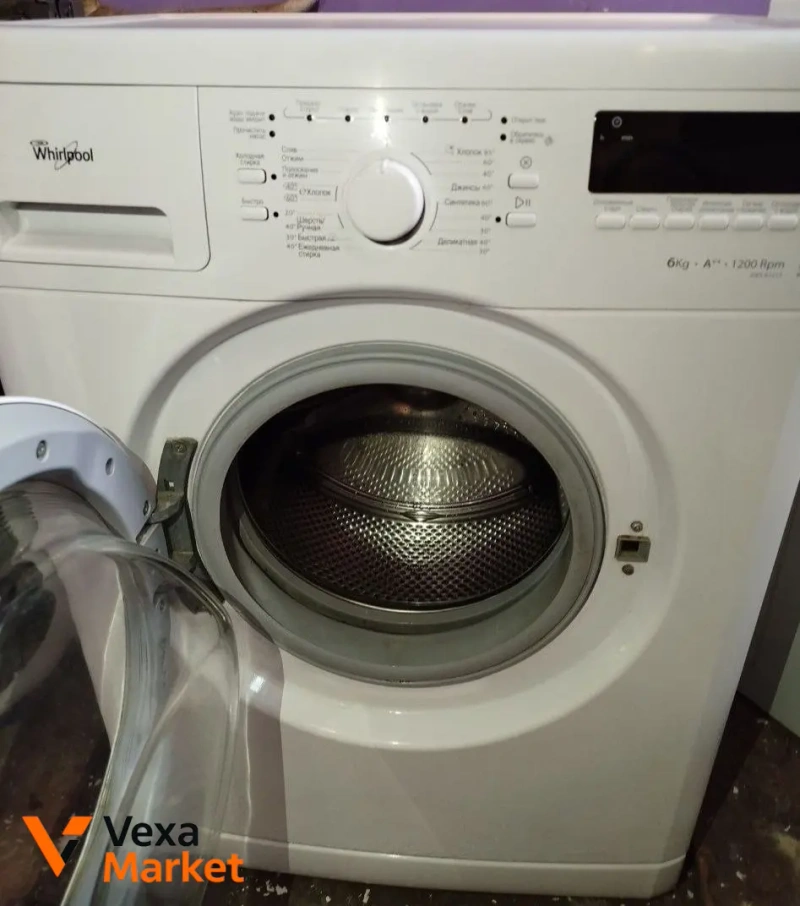 Стиральная машина Whirlpool 6кг, отжим 1200об/мин — фото 2