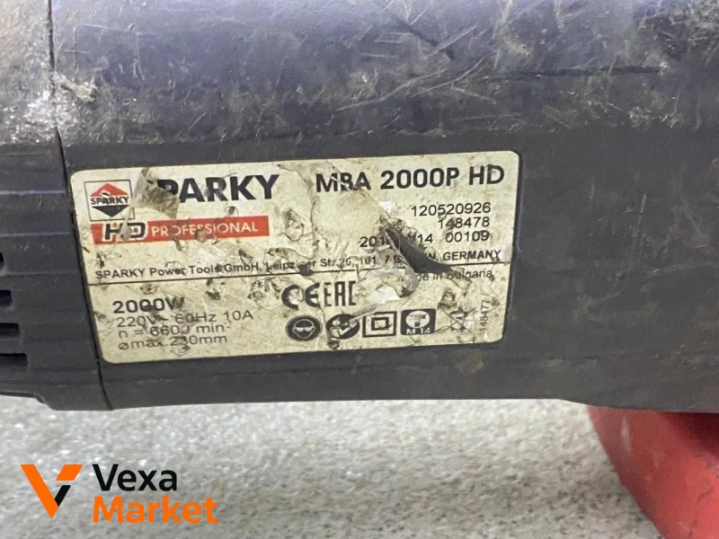 Болгарка Sparky MBA 2000P — фото 4
