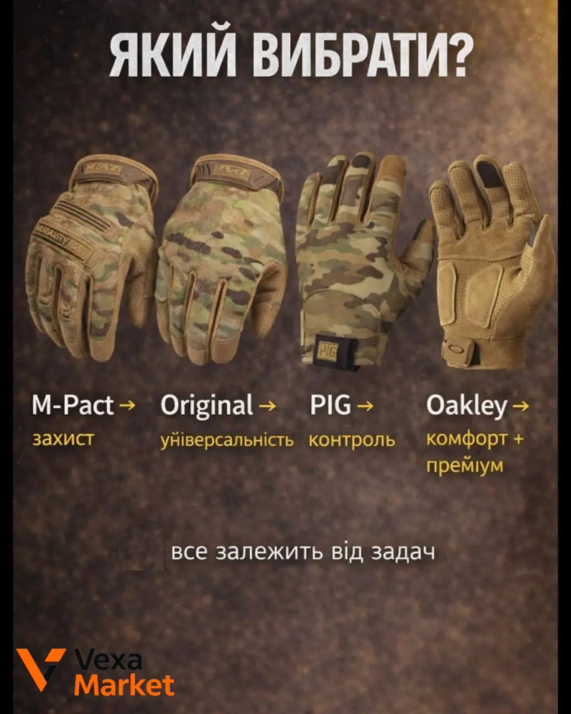 Рукавички Mechanix M-Pact — фото 6