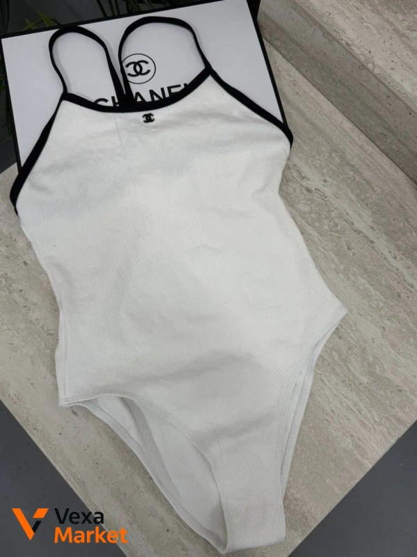 Купальник Chanel білий