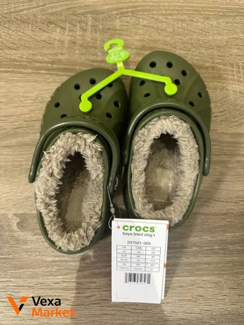 Crocs Classic Lined Clog дитячі — фото 2
