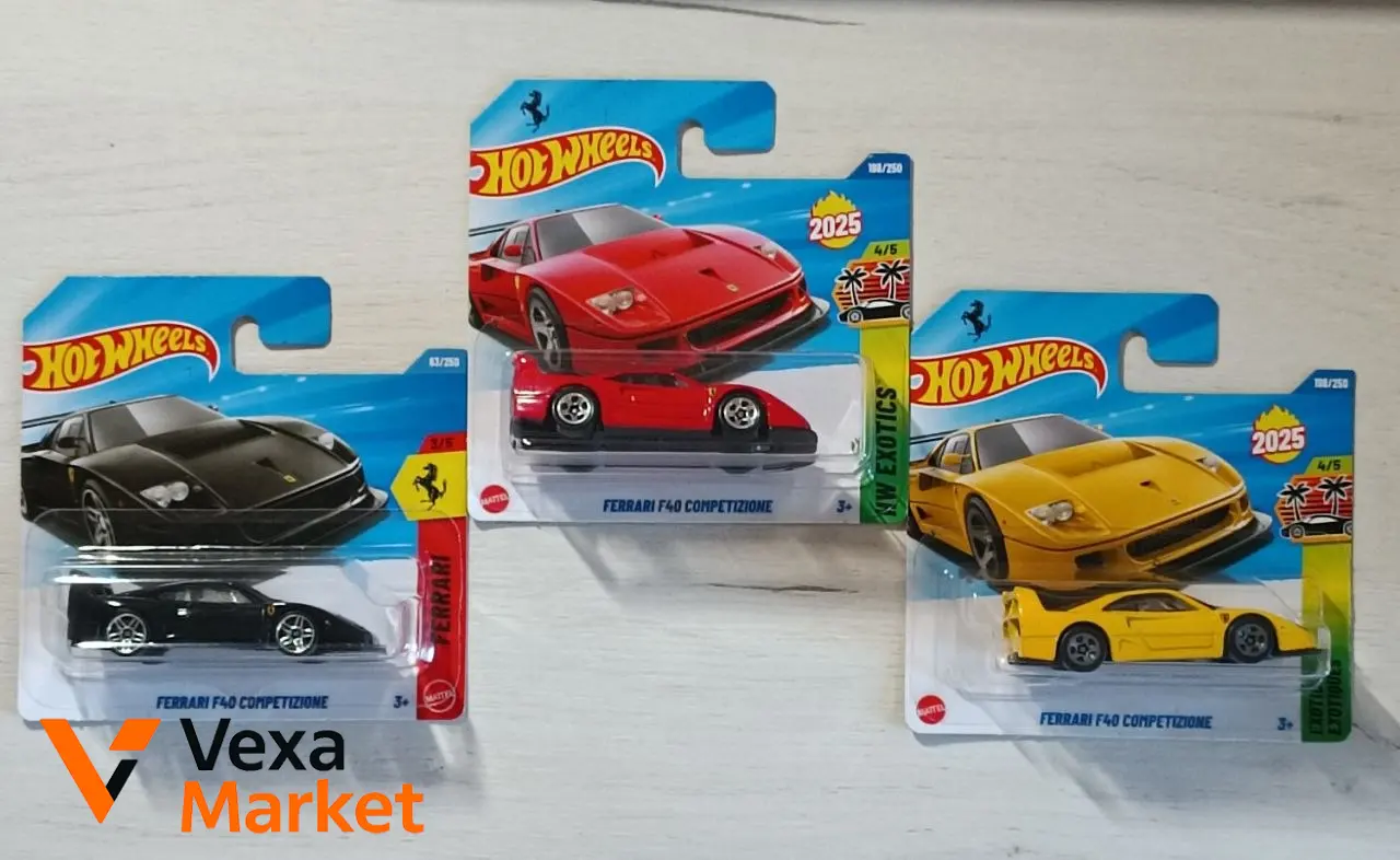 Колекційні моделі Hot Wheels Ferrari F40 Competizione