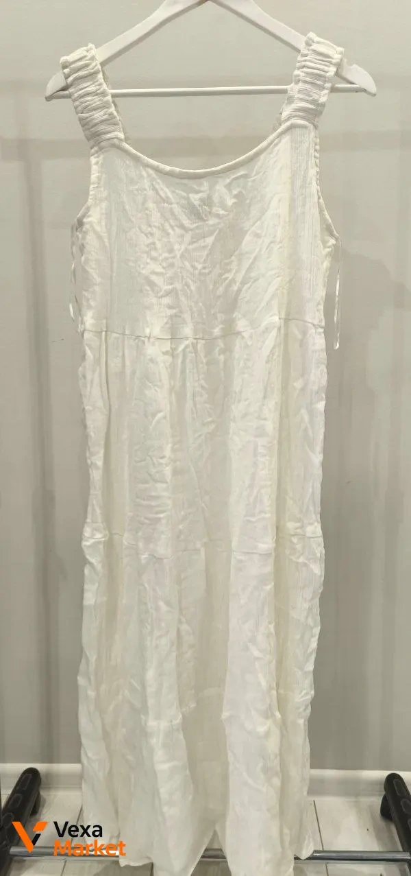 Qed London Сукня жіноча біла L-XL