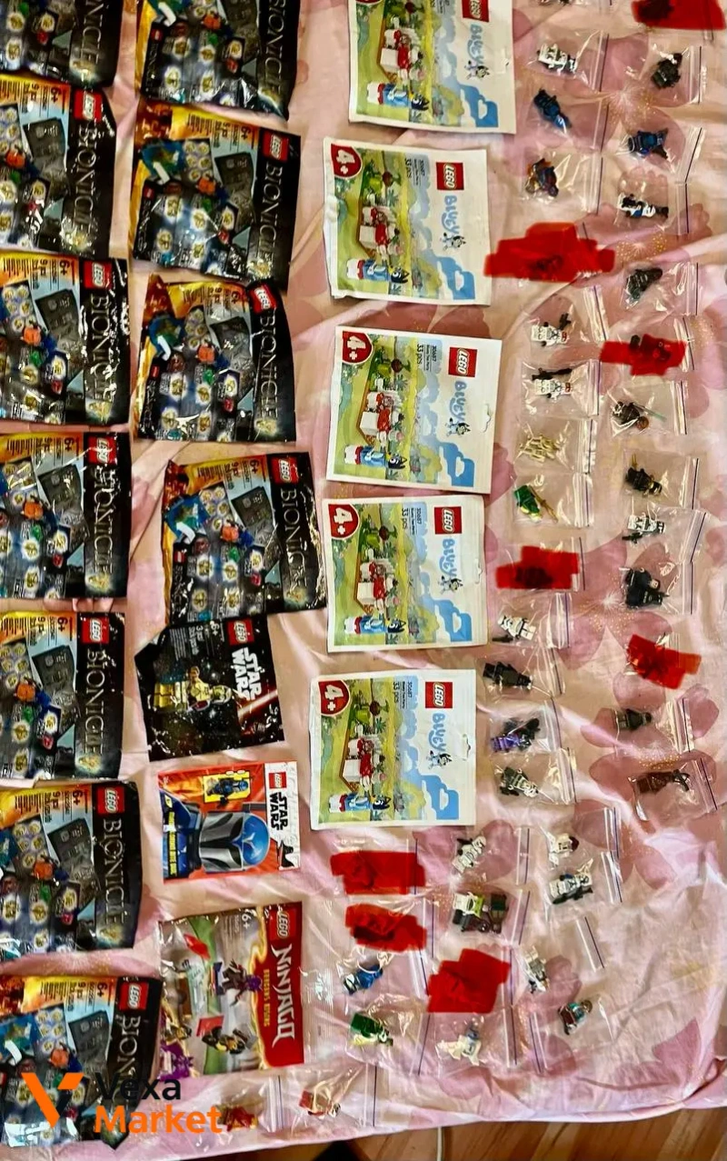 LEGO Bionicle та Star Wars мініфігурки — фото 3