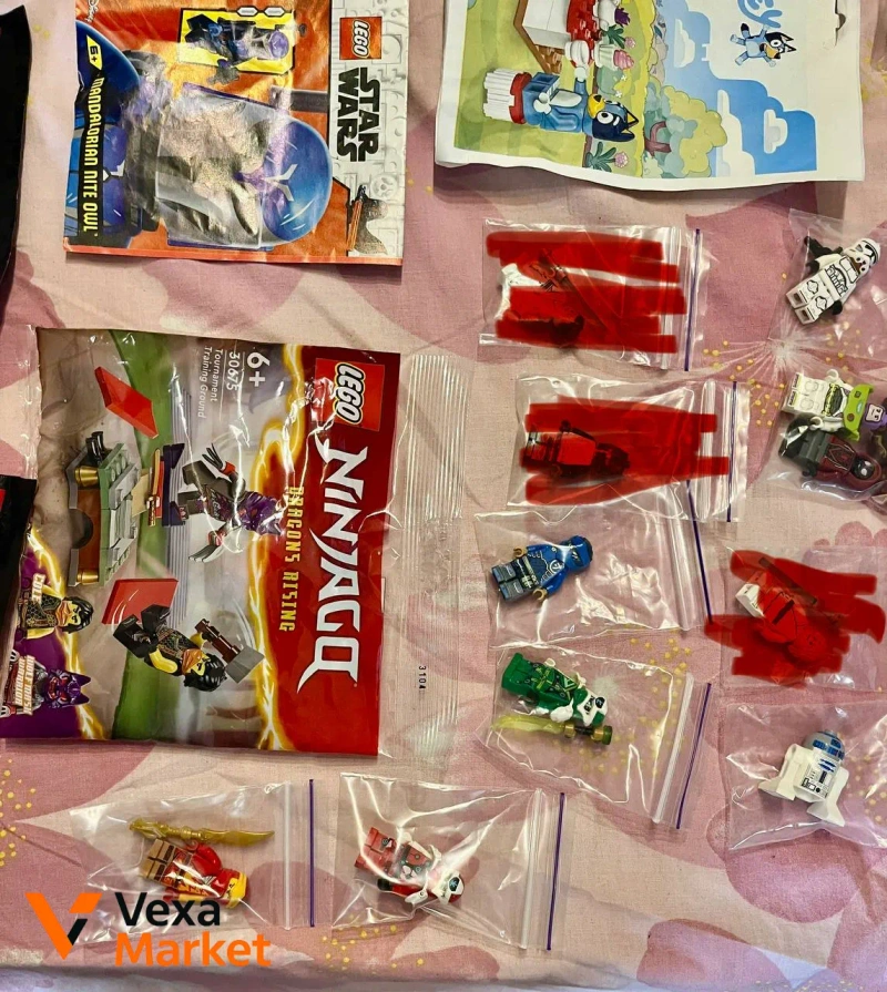LEGO Bionicle та Star Wars мініфігурки — фото 4