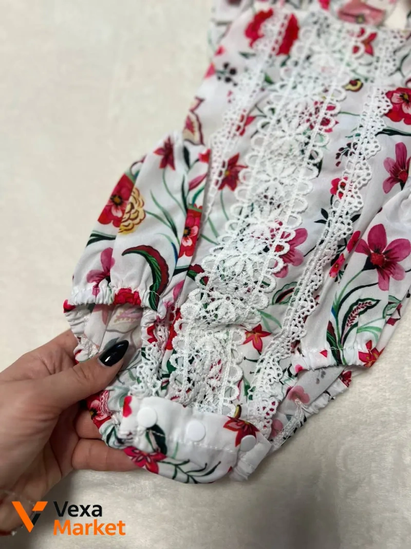 Комбінезончик-боді для немовлят 0-3 місяці — фото 3