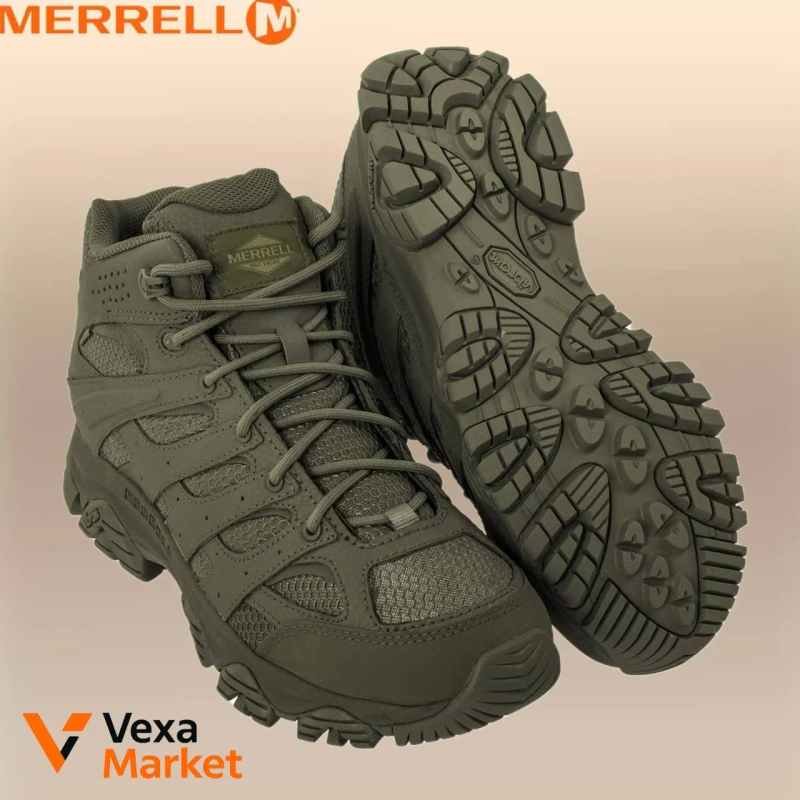 Тактичні черевики Merrell Moab 3 Mid Tactical Waterproof — фото 6