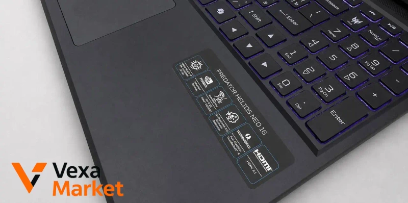 Ноутбук Acer Predator Helios Neo 16 Intel Core i9-14900HX, RTX 4060, 16GB RAM, 1TB SSD — фото 6