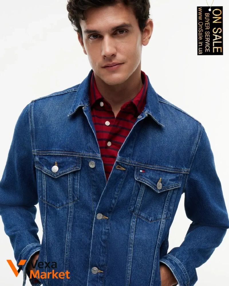 Чоловіча джинсова куртка Tommy Hilfiger — фото 3