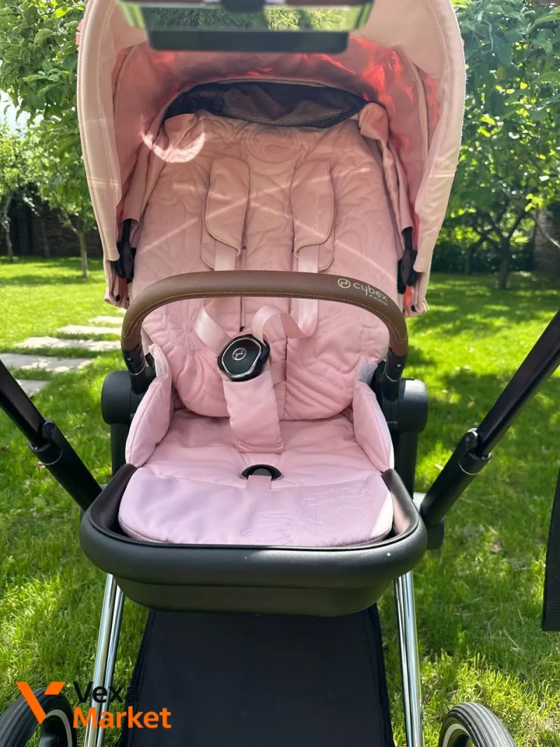Візок Cybex Priam 2 в 1 рожевий — фото 5