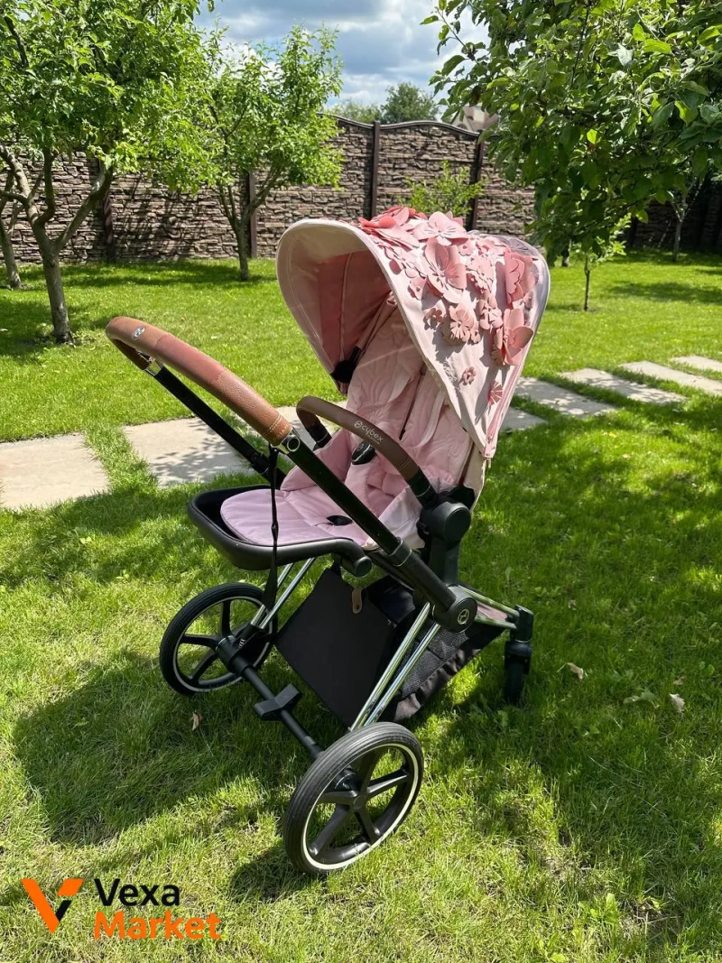 Візок Cybex Priam 2 в 1 рожевий — фото 7