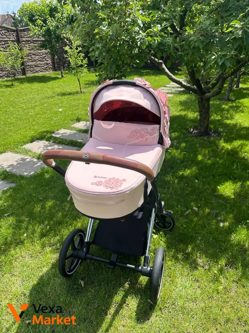 Візок Cybex Priam 2 в 1 рожевий — фото 8