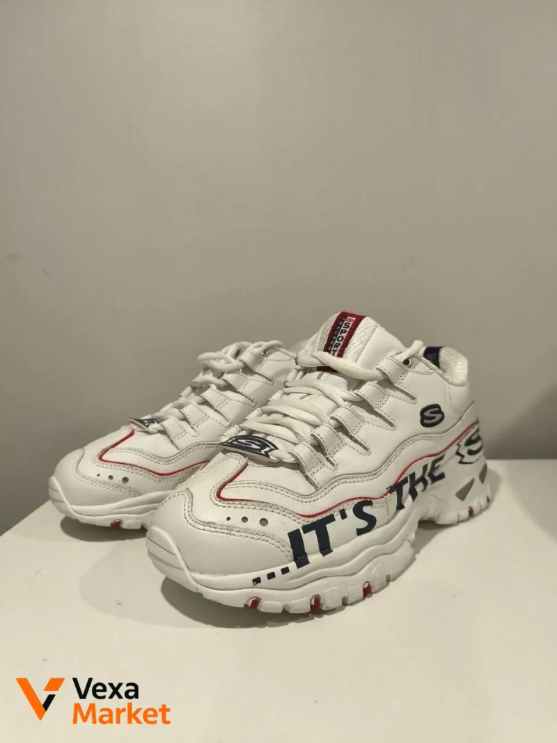 Skechers шкіряні кросівки — фото 2