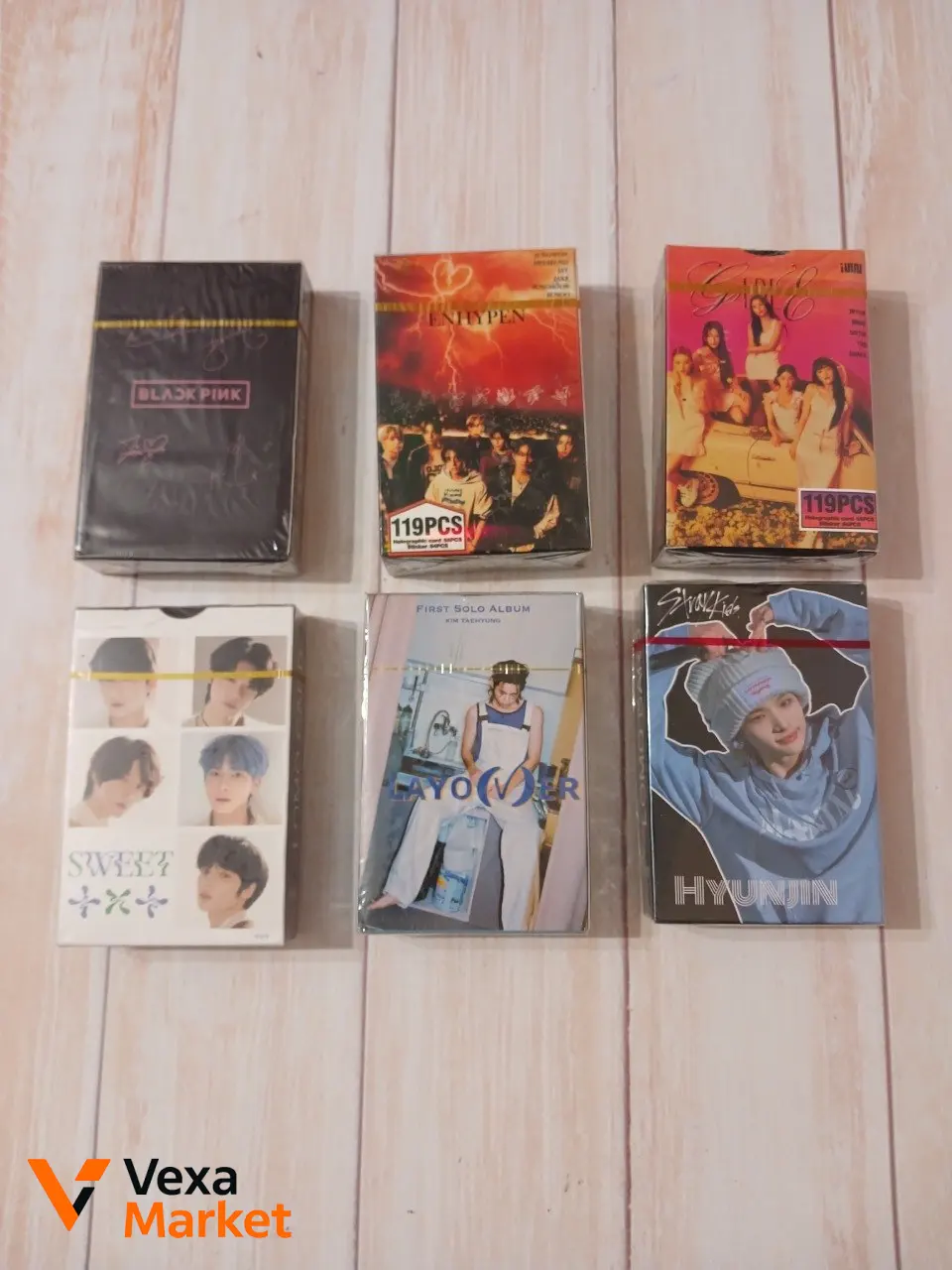 LOMO картки K-POP груп