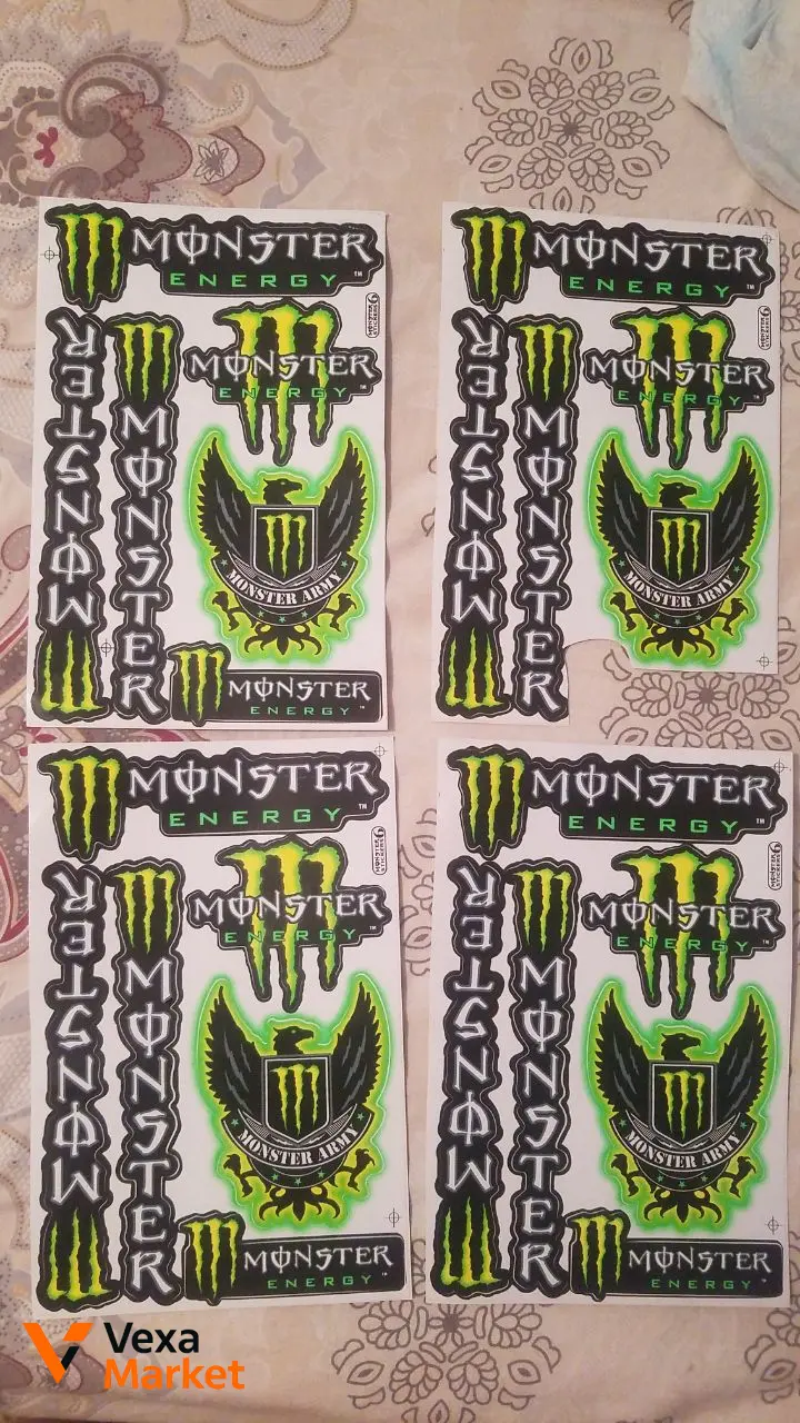 Наклейки Marzocchi, Monster Energy, Specialized, Manitou