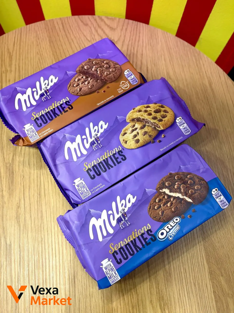 Печиво Milka Sensations 156г