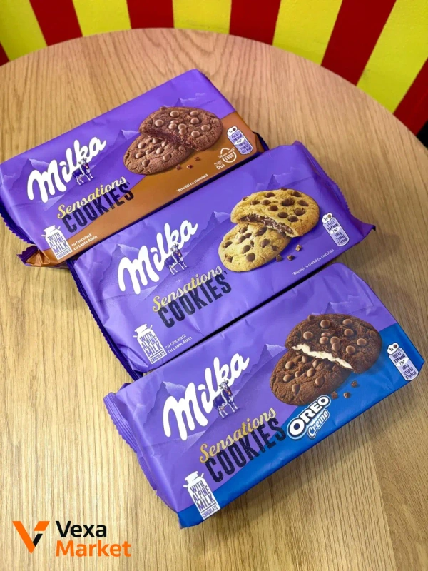 Печиво Milka Sensations 156г