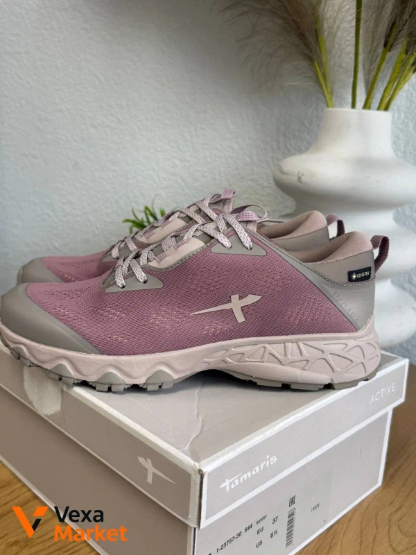 Жіночі кросівки Tamaris GORE-TEX пудровий розмір 37