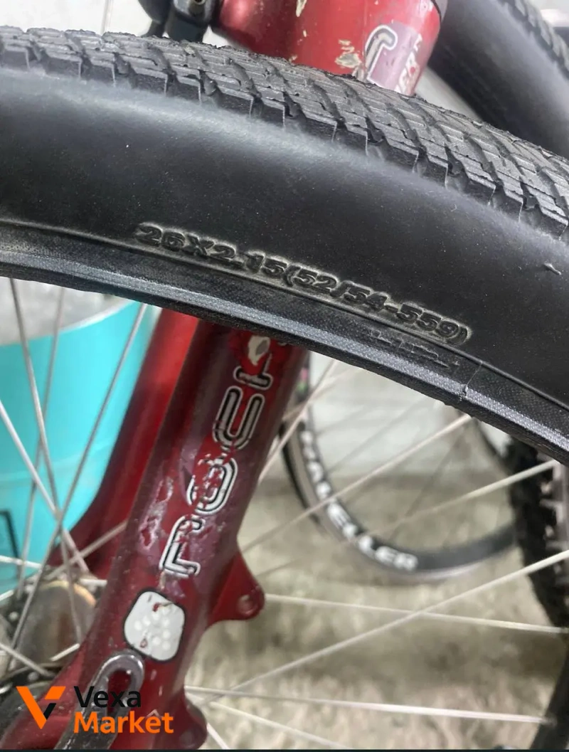 Рама Rockrider S2 Decathlon 26 M б/у (заварена) + запчастини — фото 3