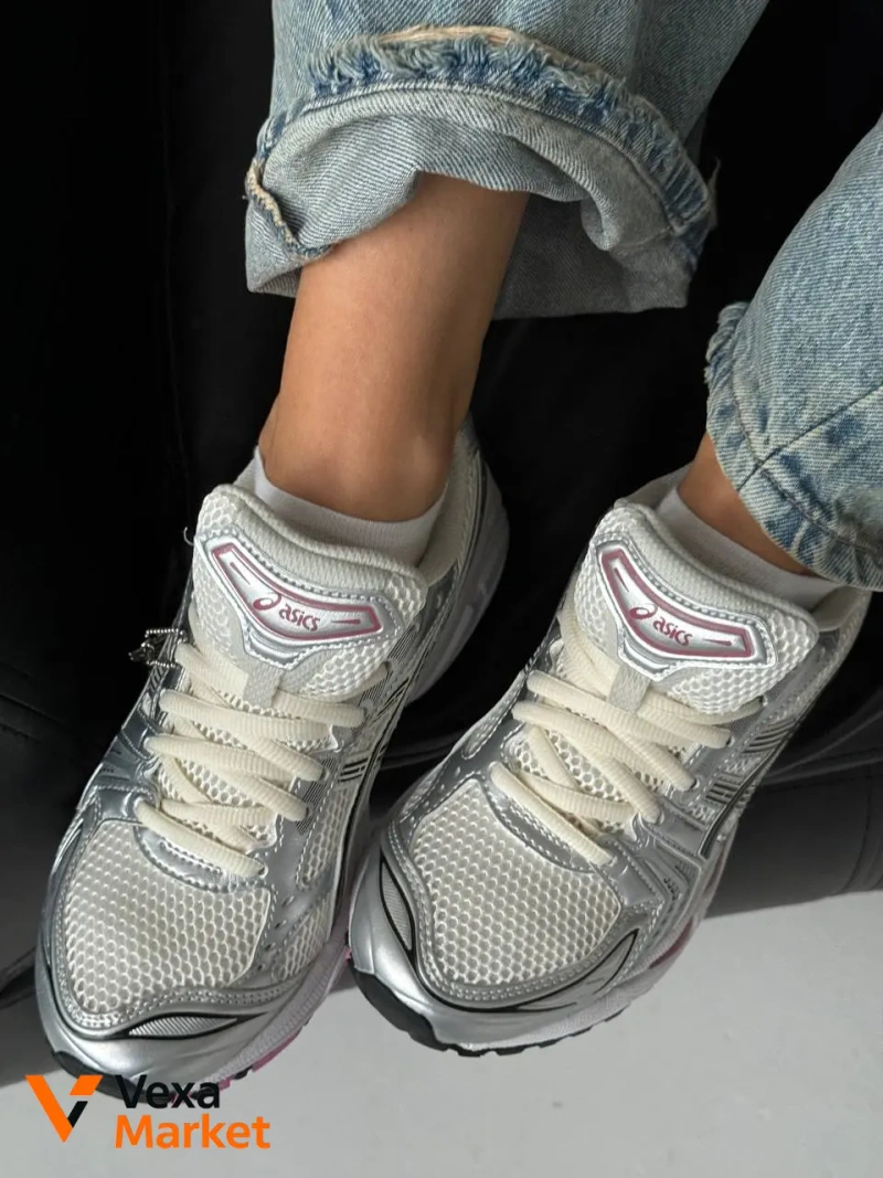 Asics Gel-Kayano 14 Silver Pink — фото 2