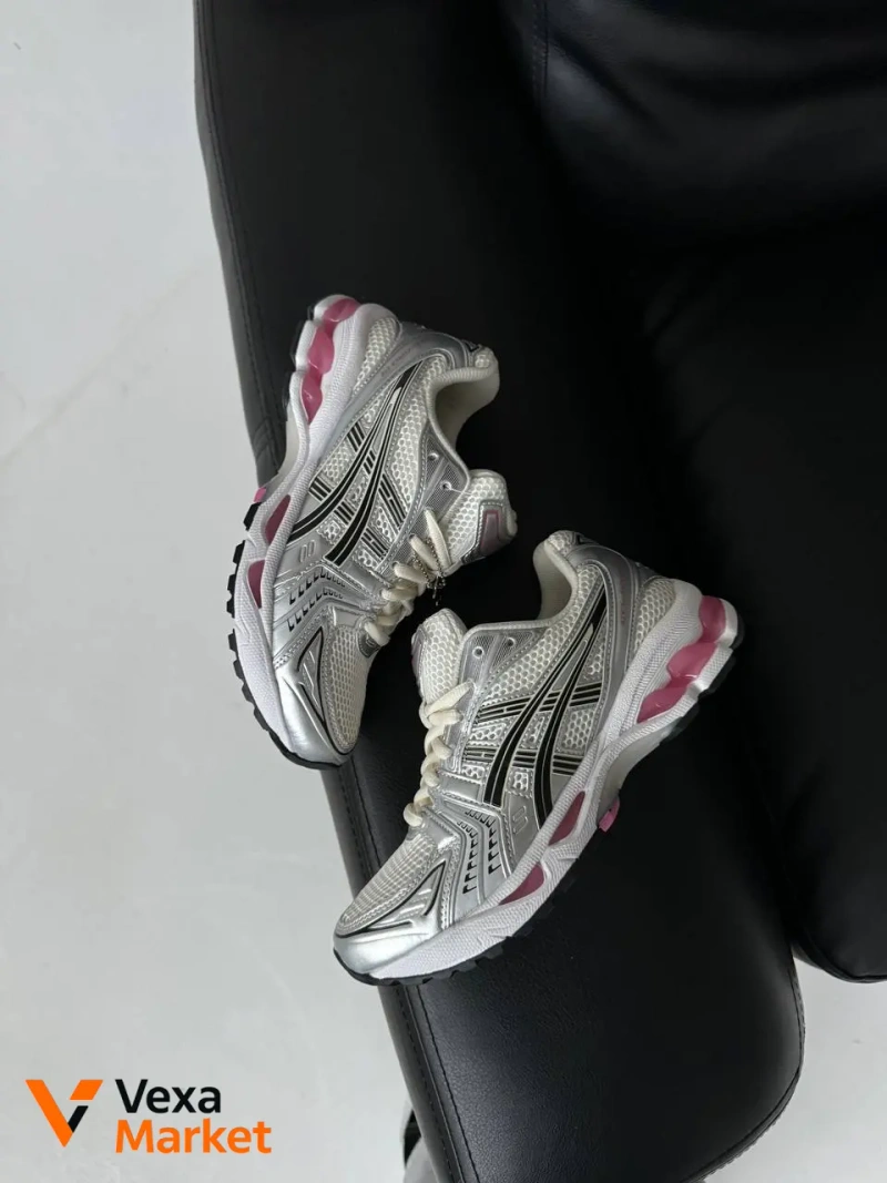Asics Gel-Kayano 14 Silver Pink — фото 3