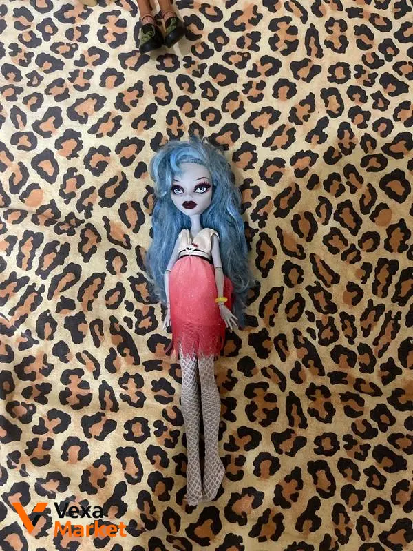 Лялька Monster High (Монстр Хай) з блакитним волоссям