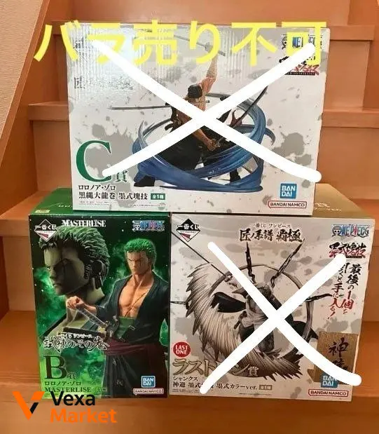 Фигурки One Piece Zoro и Shanks